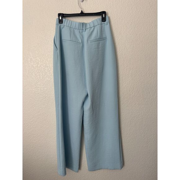 Abercrombie & Fitch Sloane Tailored & Pleated Sky Blue Pants Curve Love Size 27L - Picture 5 of 8